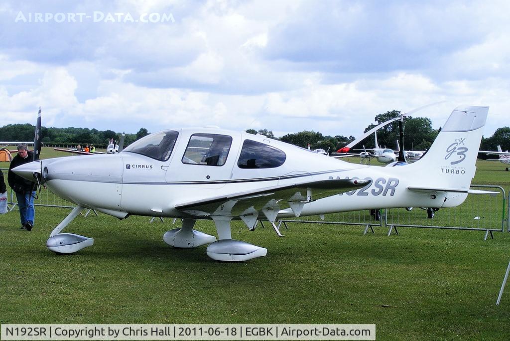 N192SR, 2007 Cirrus SR22 G3 GTSX Turbo C/N 2467, at AeroExpo 2011