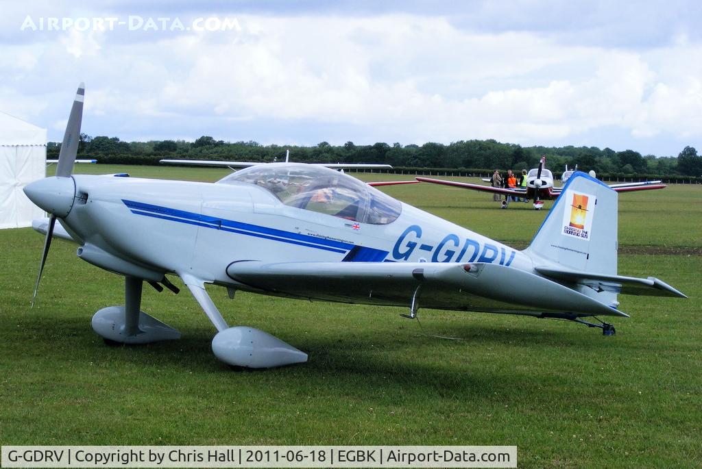 G-GDRV, 1993 Vans RV-6 C/N 21367, at AeroExpo 2011