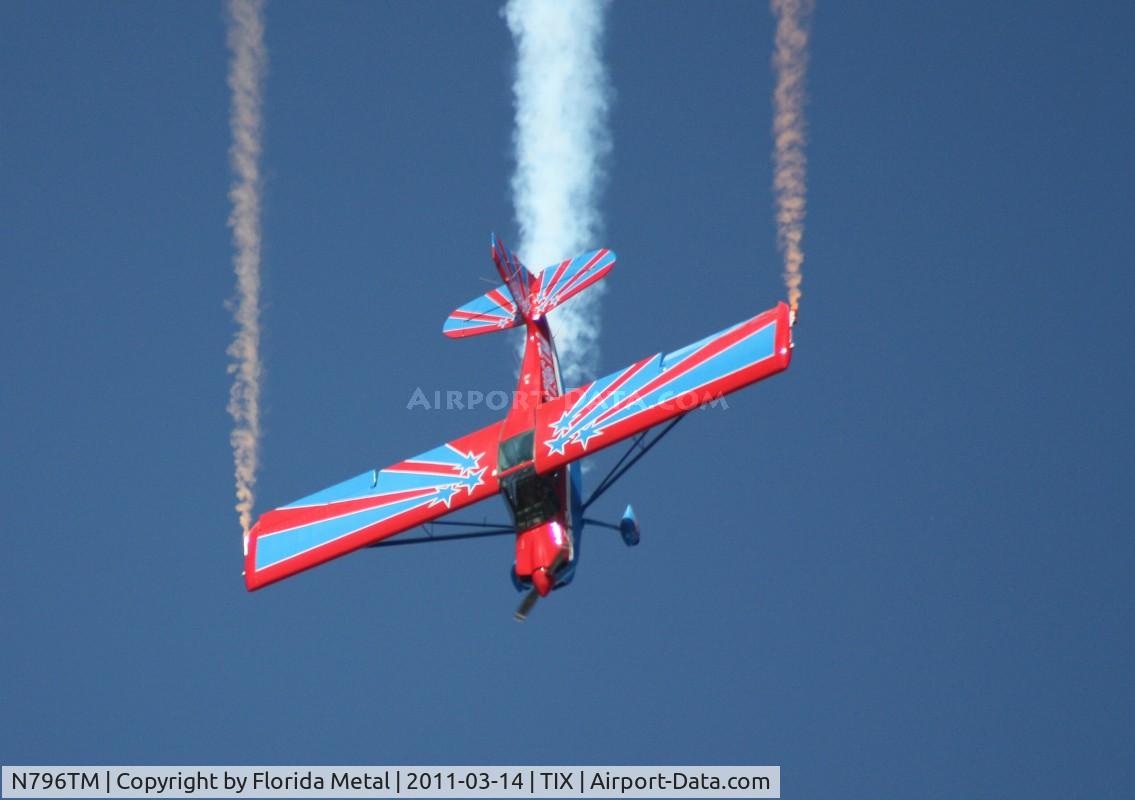 N796TM, 1996 American Champion 8KCAB Super Decathlon C/N 779-96, John Black in the 8KCAB