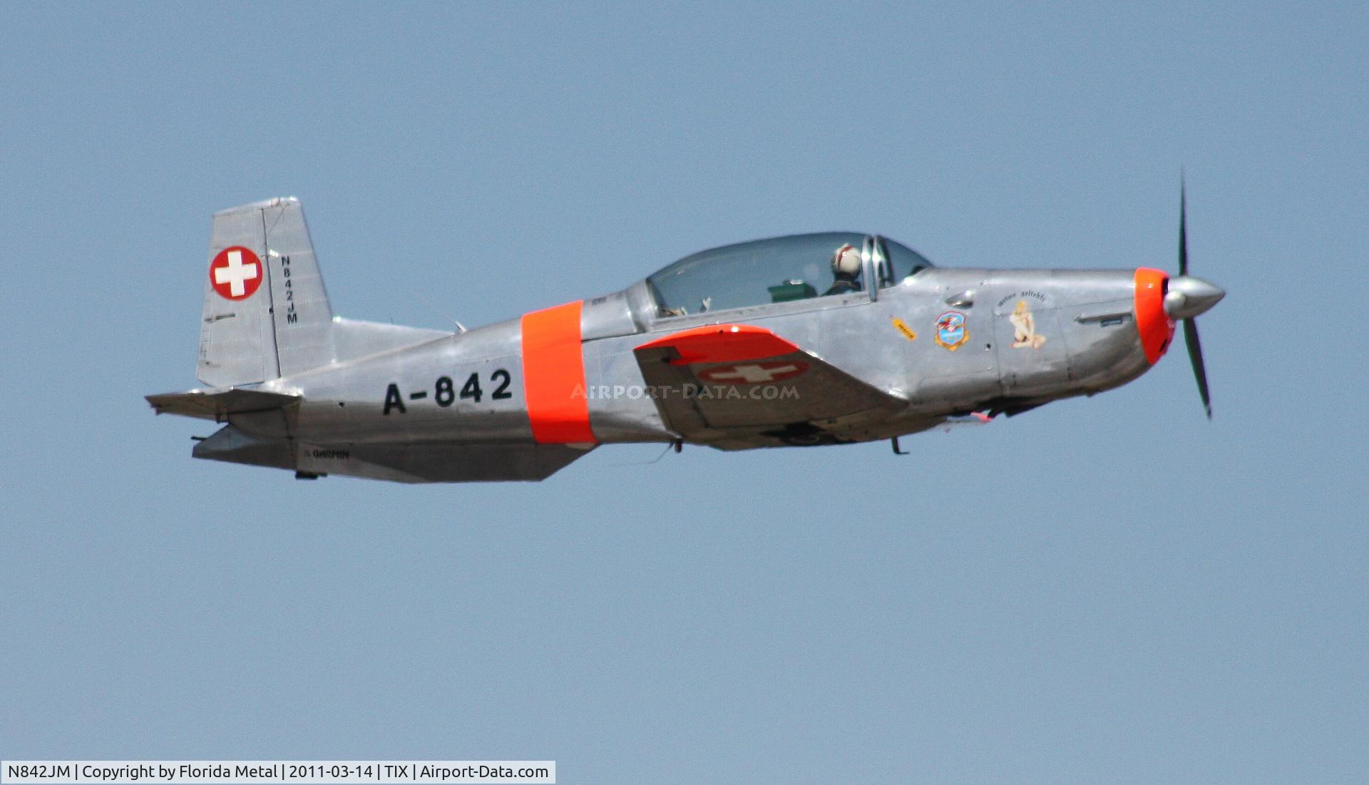 N842JM, Pilatus P3-05 C/N 480-29, Pilatus P3-05