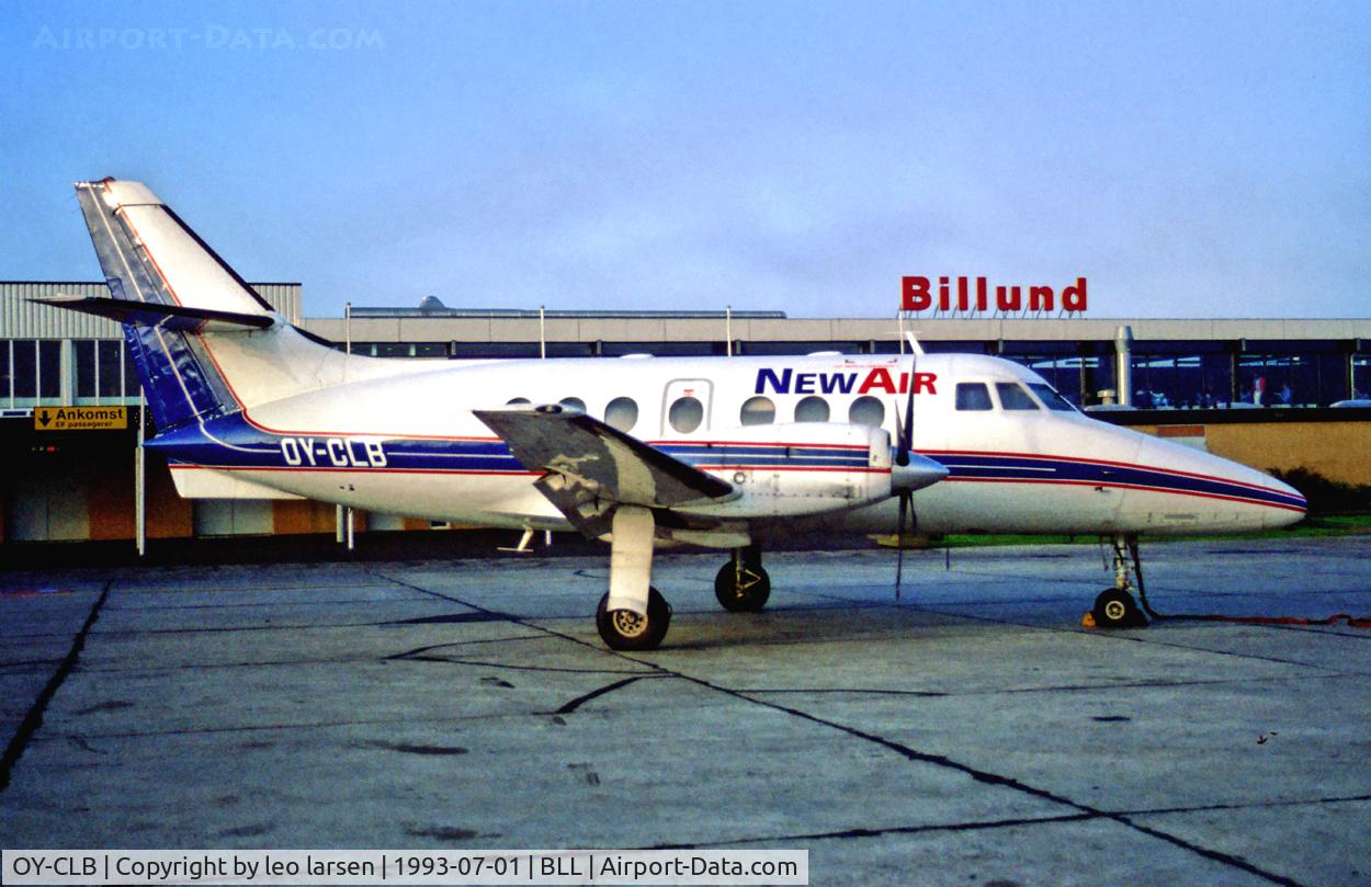 OY-CLB, 1982 British Aerospace BAe-3102 Jetstream 31 C/N 606, Billund 1.7.93