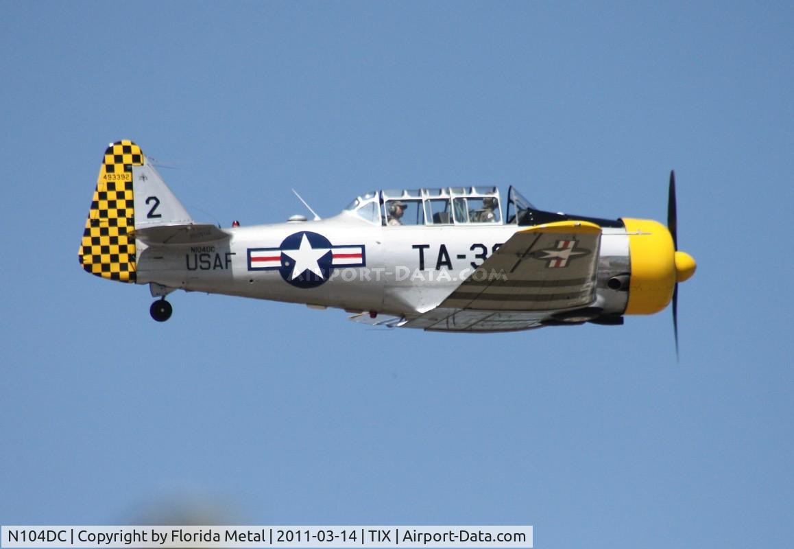 N104DC, 1949 North American T-6G Texan C/N 168-516, T-6G Texan