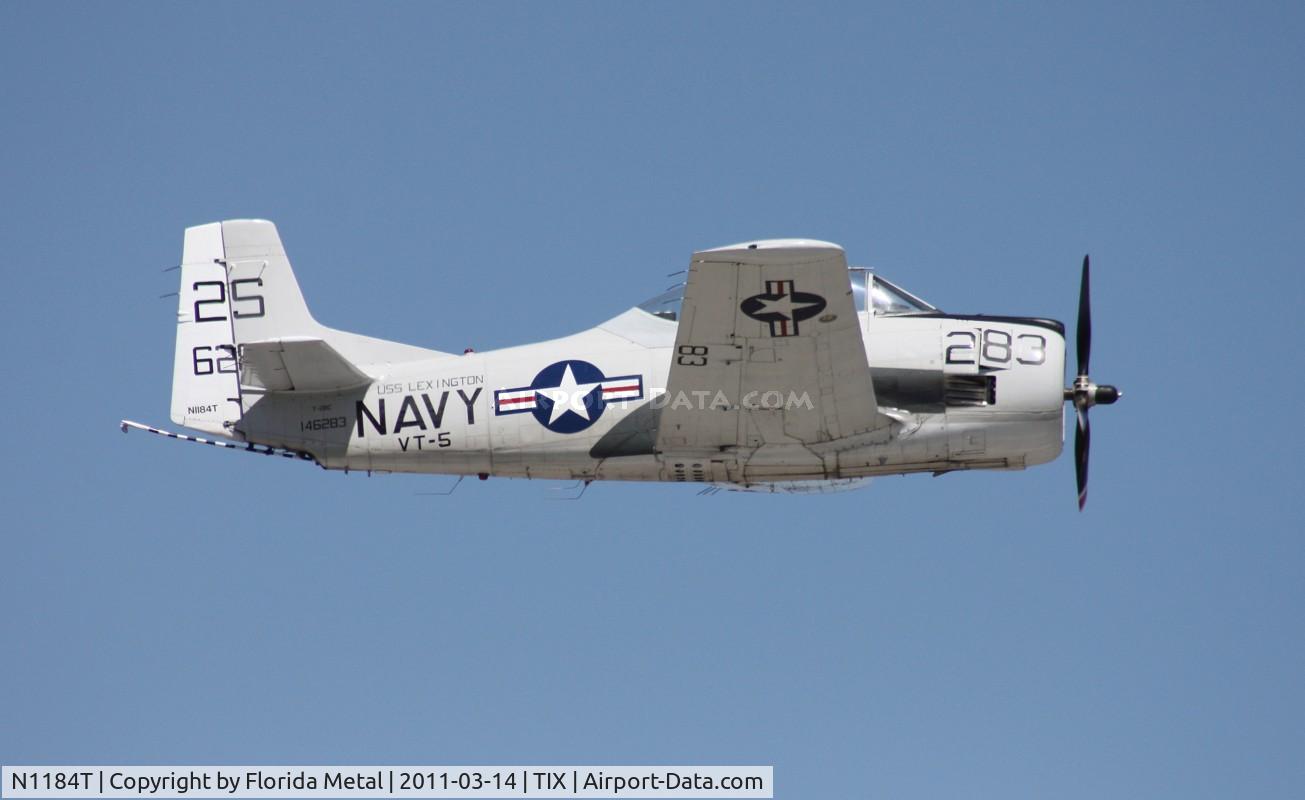 N1184T, 1958 North American T-28C Trojan C/N 252-46 (146283), T-28C