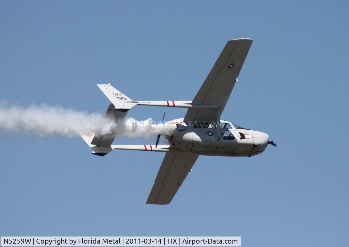 N5259W, 1968 Cessna M337B (O-2A) Super Skymaster C/N 337M-0196 (68-10831), O-2 Skymaster