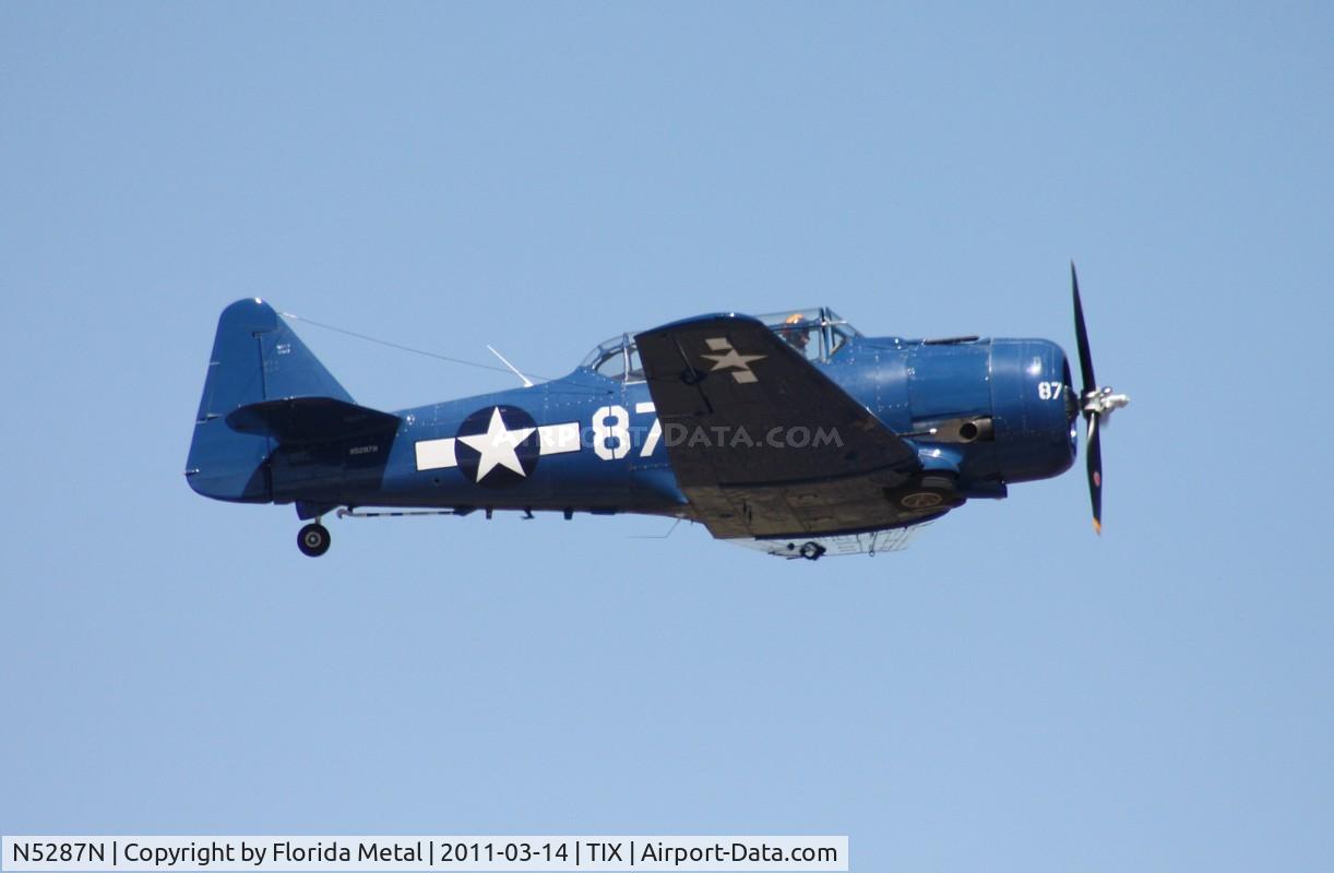 N5287N, 1942 North American SNJ-4 Texan C/N 88-9551, SNJ-4