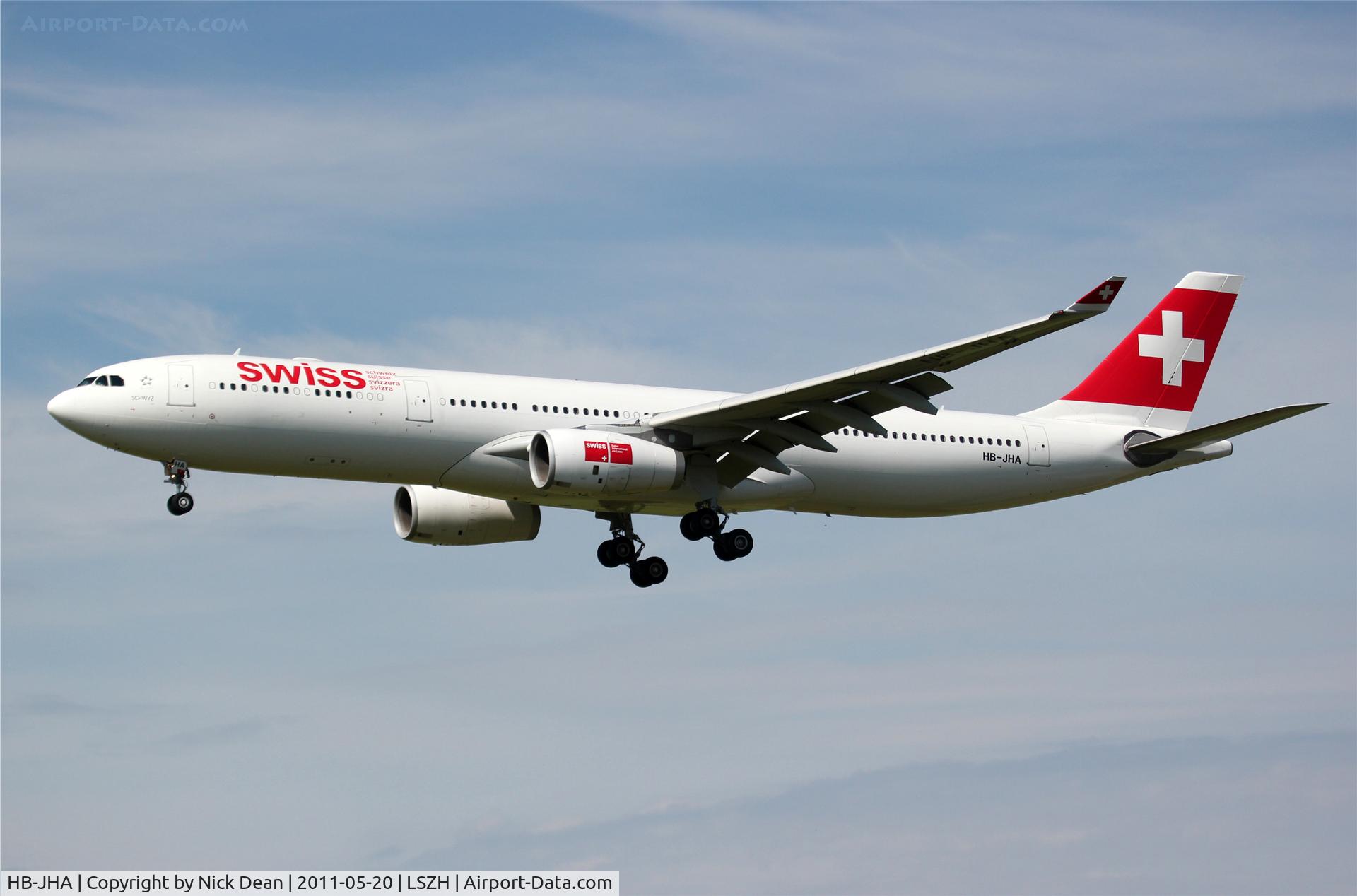 HB-JHA, 2009 Airbus A330-343 C/N 1000, LSZH/ZRH