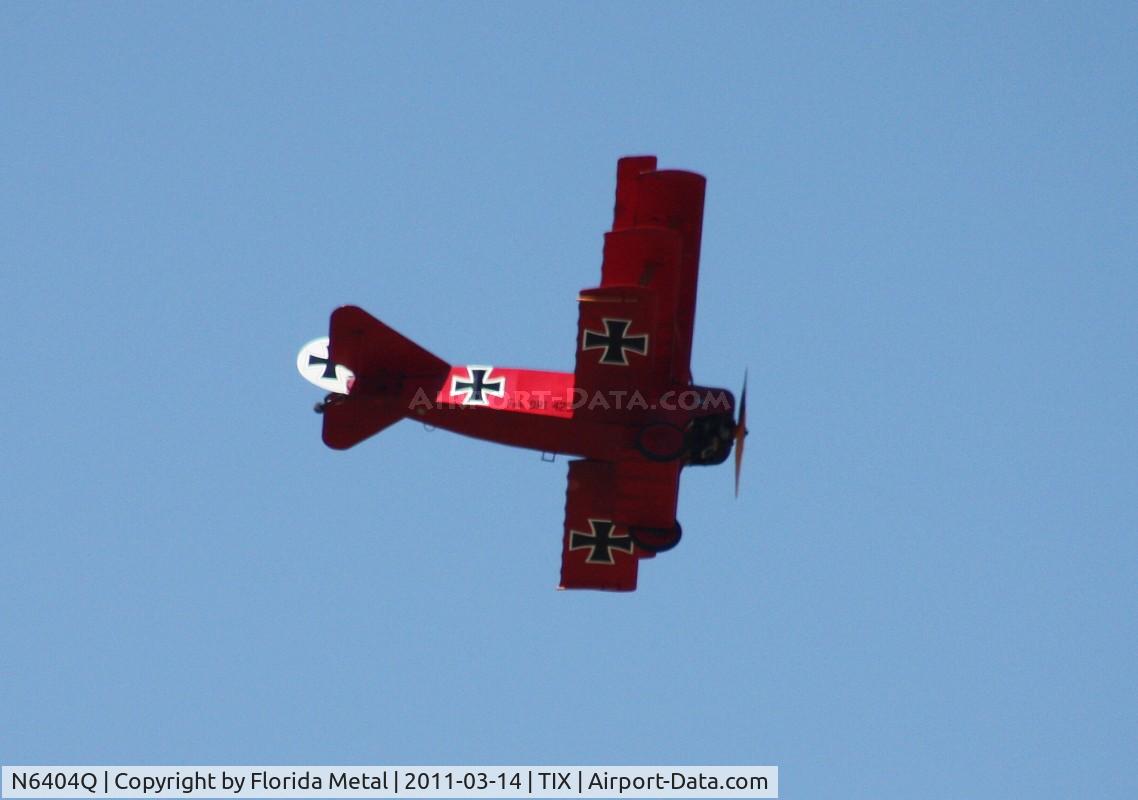 N6404Q, Fokker Dr.1 Triplane Replica C/N 528189, Fokker DR 1