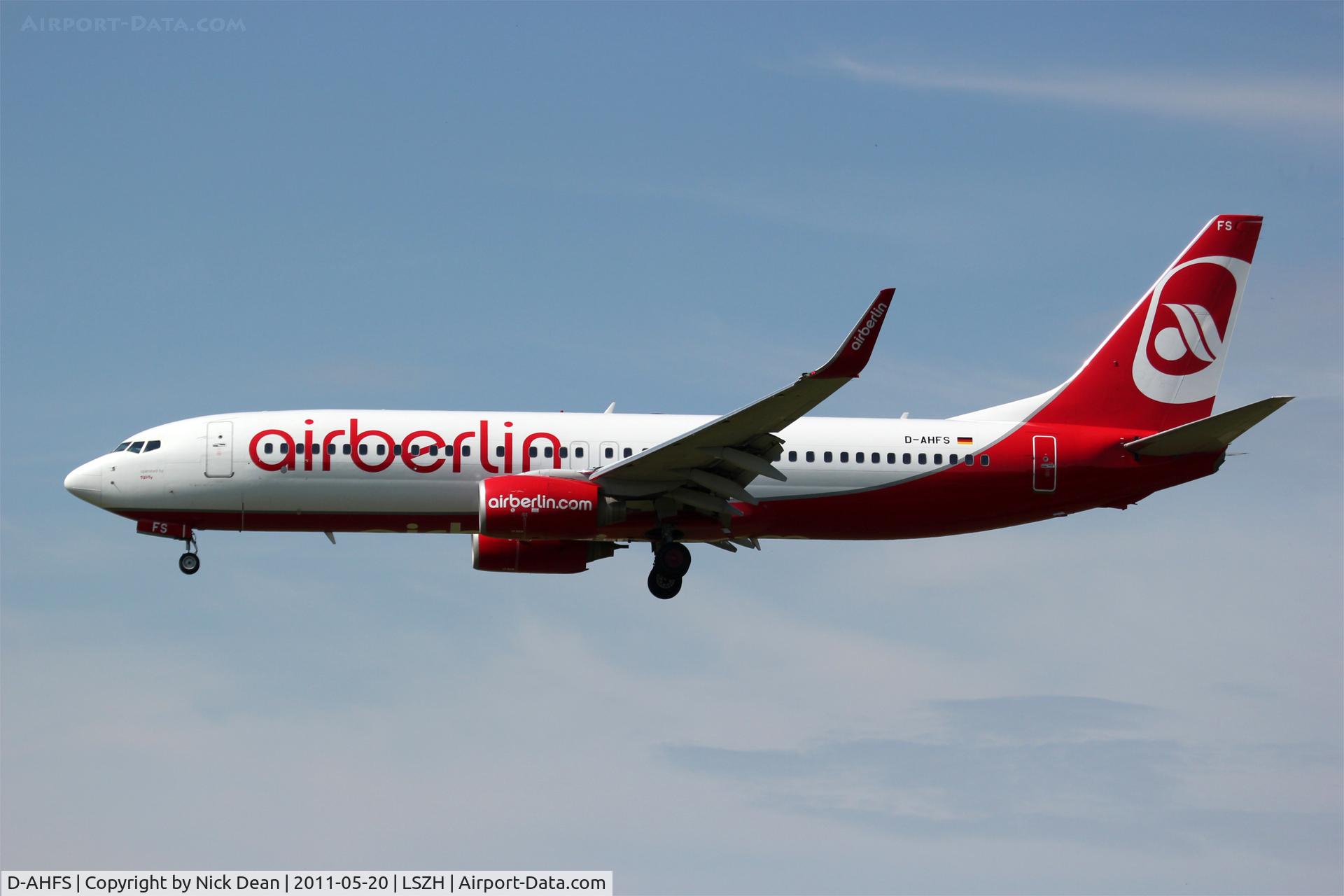 D-AHFS, 2000 Boeing 737-8K5 C/N 28623, LSZH/ZRH