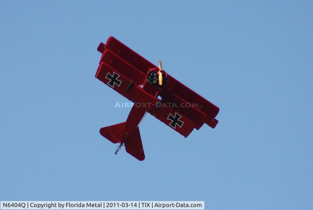 N6404Q, Fokker Dr.1 Triplane Replica C/N 528189, Fokker DR 1