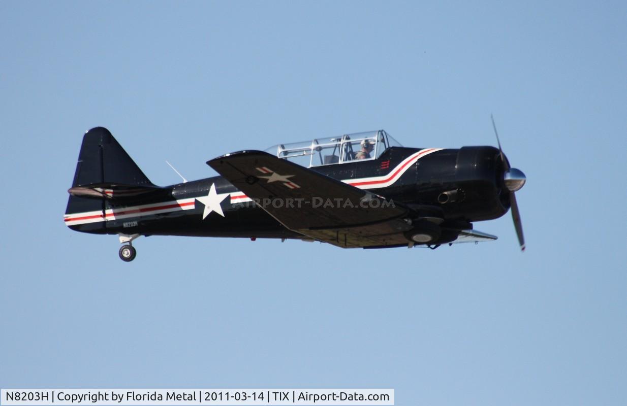 N8203H, 1960 North American T-6G Texan C/N 168-345, T-6G Texan