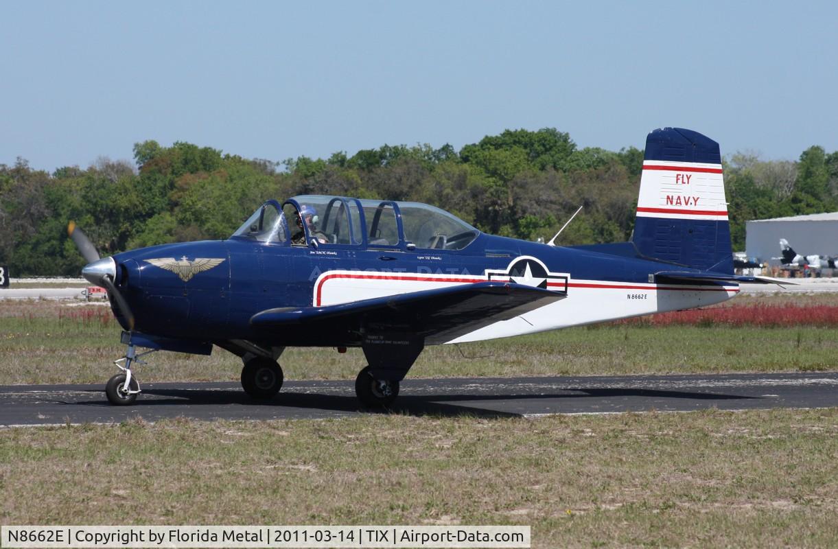 N8662E, 1955 Beech D-45 Mentor C/N BG-33, T-34 Mentor