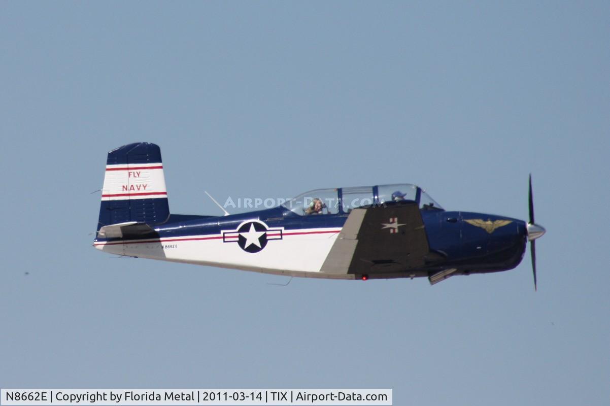 N8662E, 1955 Beech D-45 Mentor C/N BG-33, T-34 Mentor