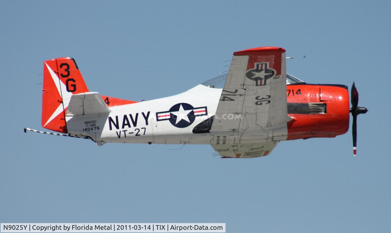 N9025Y, 1956 North American T-28C Trojan C/N 226-152, T-28C