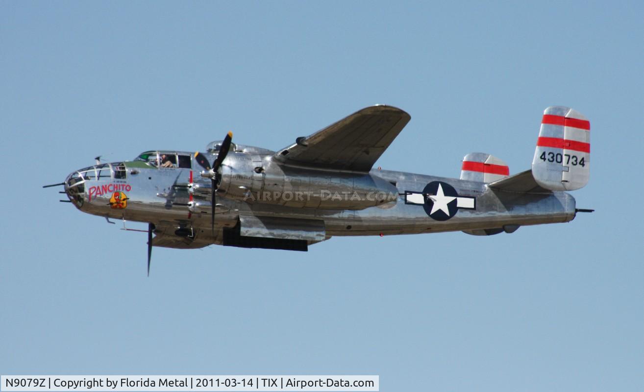 N9079Z, 1944 North American TB-25N Mitchell C/N 108-34009, Panchito