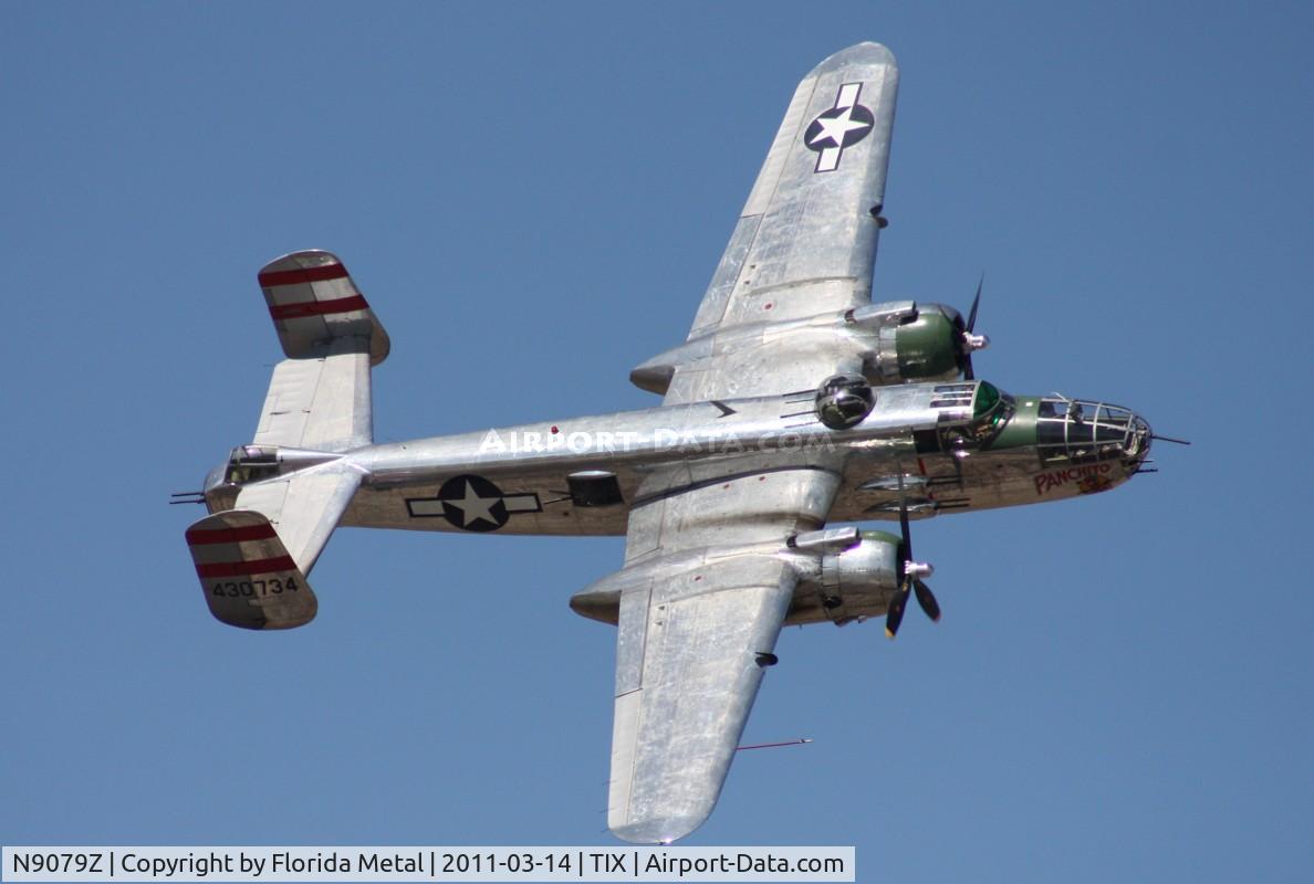 N9079Z, 1944 North American TB-25N Mitchell C/N 108-34009, Panchito