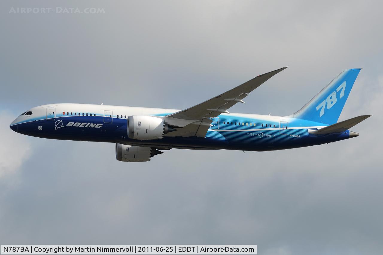 N787BA, 2009 Boeing 787-8 Dreamliner C/N 40690, Boeing Company