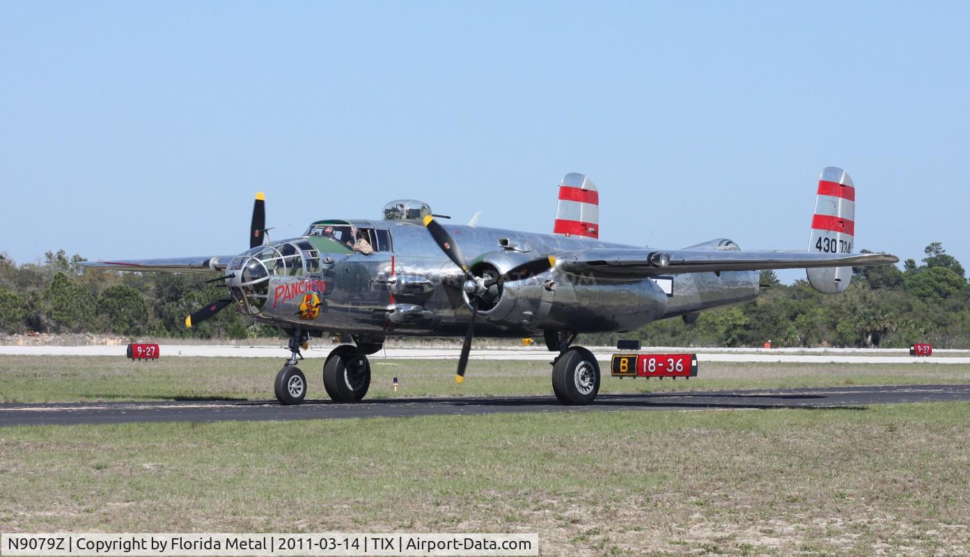N9079Z, 1944 North American TB-25N Mitchell C/N 108-34009, Panchito