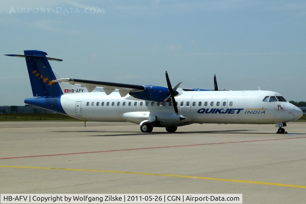 HB-AFV, 1992 ATR 72-202 C/N 341, visitor