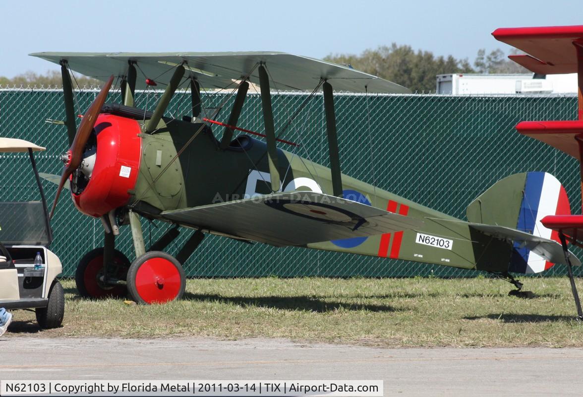 N62103, 1993 Sopwith F.1 Camel Replica C/N 001, Sopwith Camel