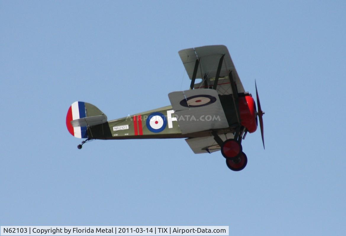 N62103, 1993 Sopwith F.1 Camel Replica C/N 001, Sopwith Camel