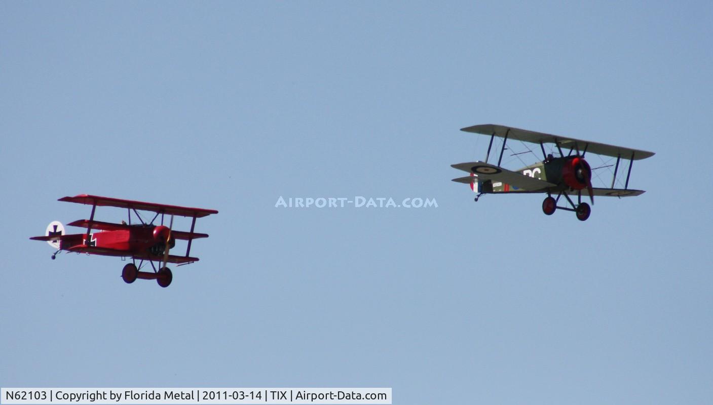 N62103, 1993 Sopwith F.1 Camel Replica C/N 001, Dogfight