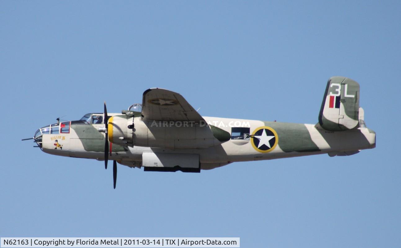 N62163, 1944 North American B-25J Mitchell Mitchell C/N 108-47451, Killer B