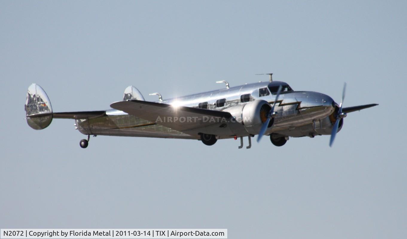 N2072, 1936 Lockheed 12A Electra Junior C/N 1208, Electra Jr
