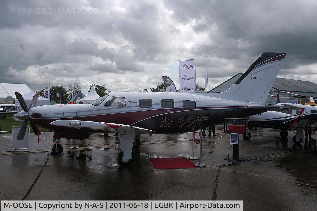 M-OOSE, 2010 Piper PA-46-500TP Malibu Meridian C/N 4697425, Aero Expo Static 2011