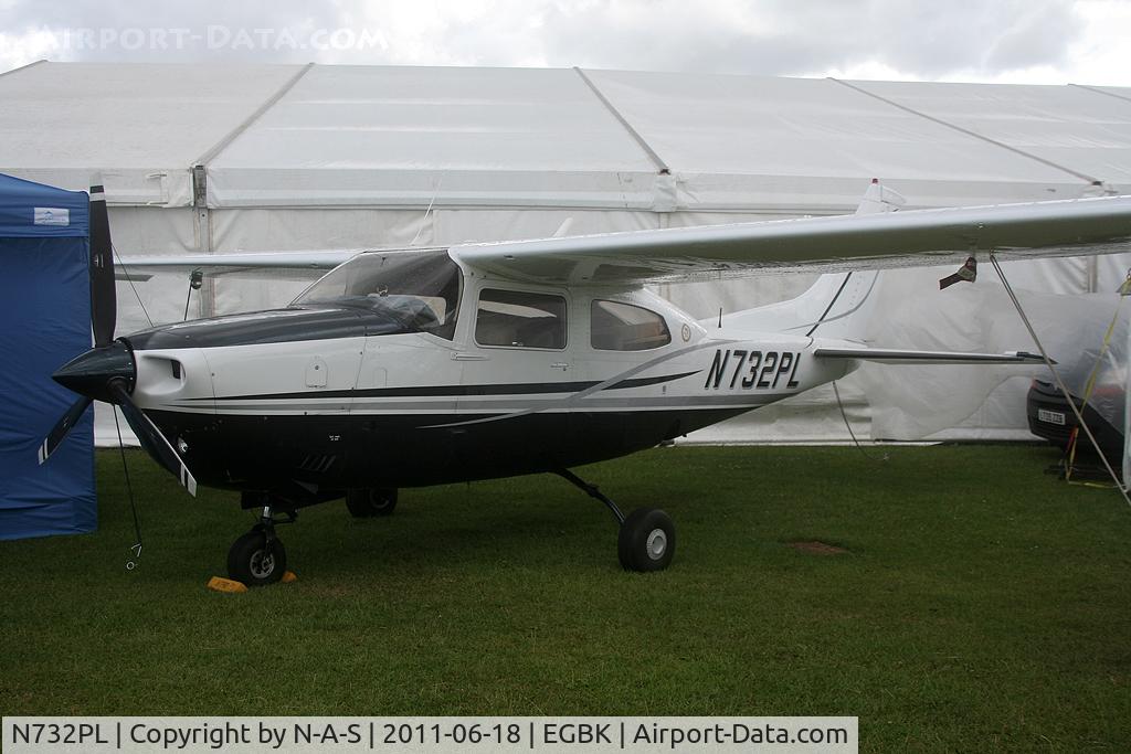N732PL, 1976 Cessna T210M Turbo Centurion C/N 21061665, Aero Expo Static 2011