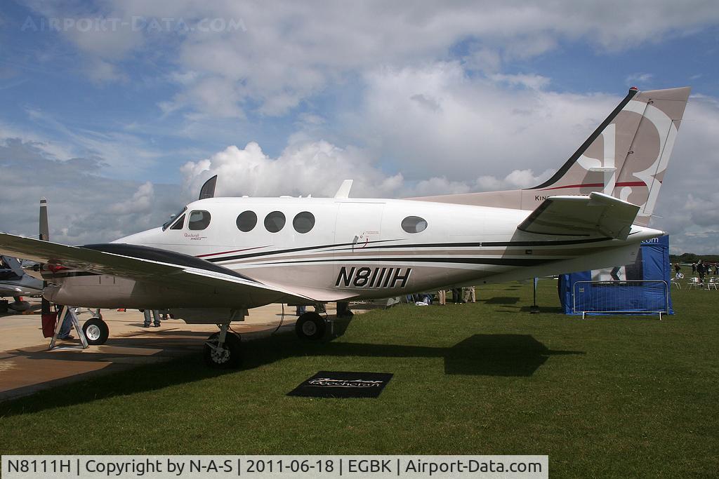 N8111H, Hawker Beechcraft C90GTI King Air C/N LJ-2011, Aero Expo Static 2011