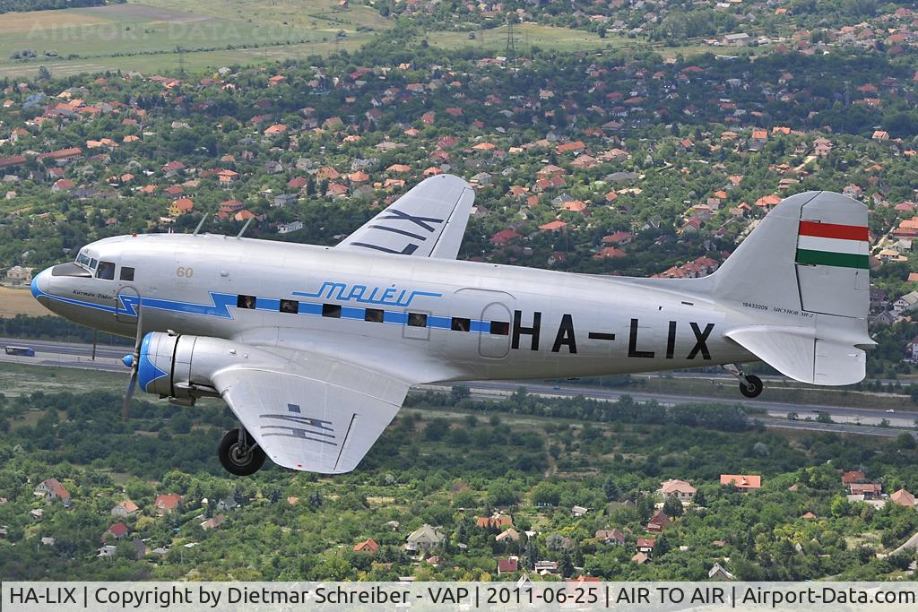HA-LIX, 1949 Lisunov Li-2T Cab C/N 18433209, Goldtimer Lisunov 2 (DC3) in Malev colors