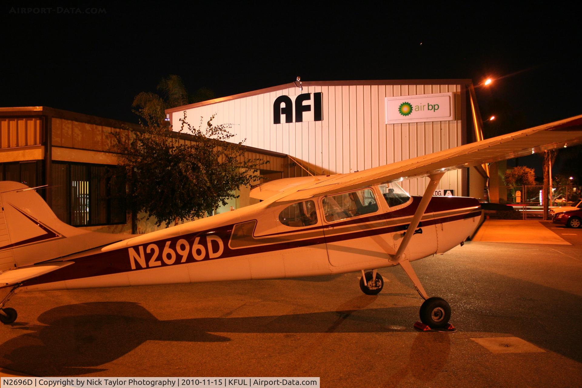 N2696D, 1952 Cessna 170B C/N 20848, Parked after a flight