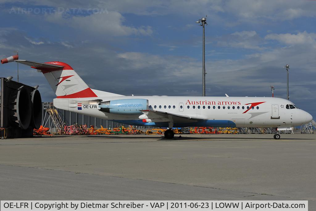 OE-LFR, 1996 Fokker 70 (F-28-0070) C/N 11572, Austrian Arrows Fokker 70