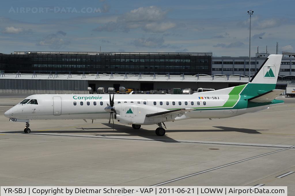 YR-SBJ, 1995 Saab 2000 C/N 2000-018, Carpatair Saab 2000