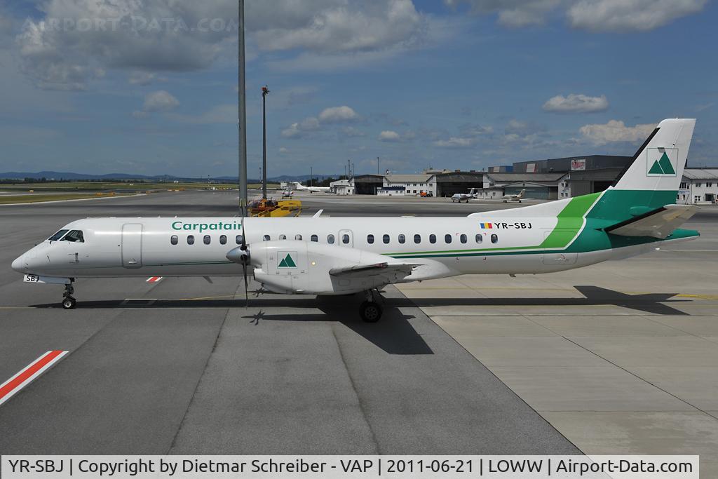 YR-SBJ, 1995 Saab 2000 C/N 2000-018, Carpatair Saab 2000