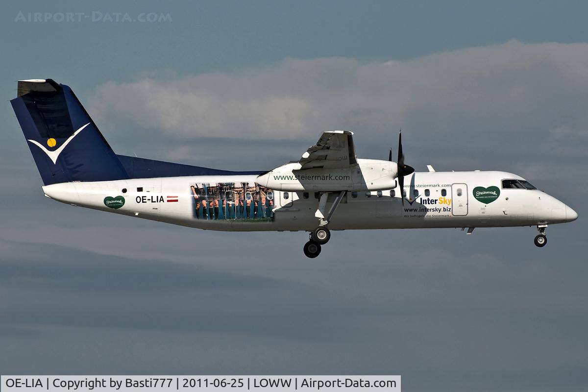 OE-LIA, 1997 De Havilland Canada DHC-8-314 Dash 8 C/N 505, OE-LIA@VIE