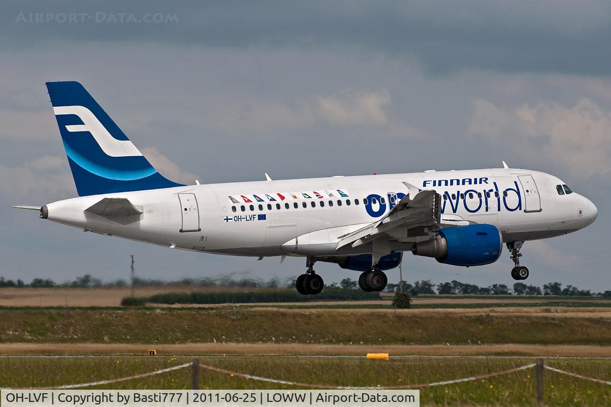 OH-LVF, 2002 Airbus A319-112 C/N 1808, OH-LVF@VIE