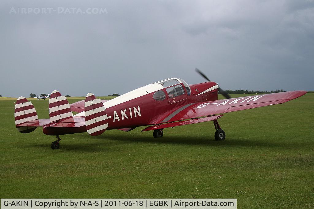 G-AKIN, 1947 Miles M38 Messenger 2A C/N 6728, Based