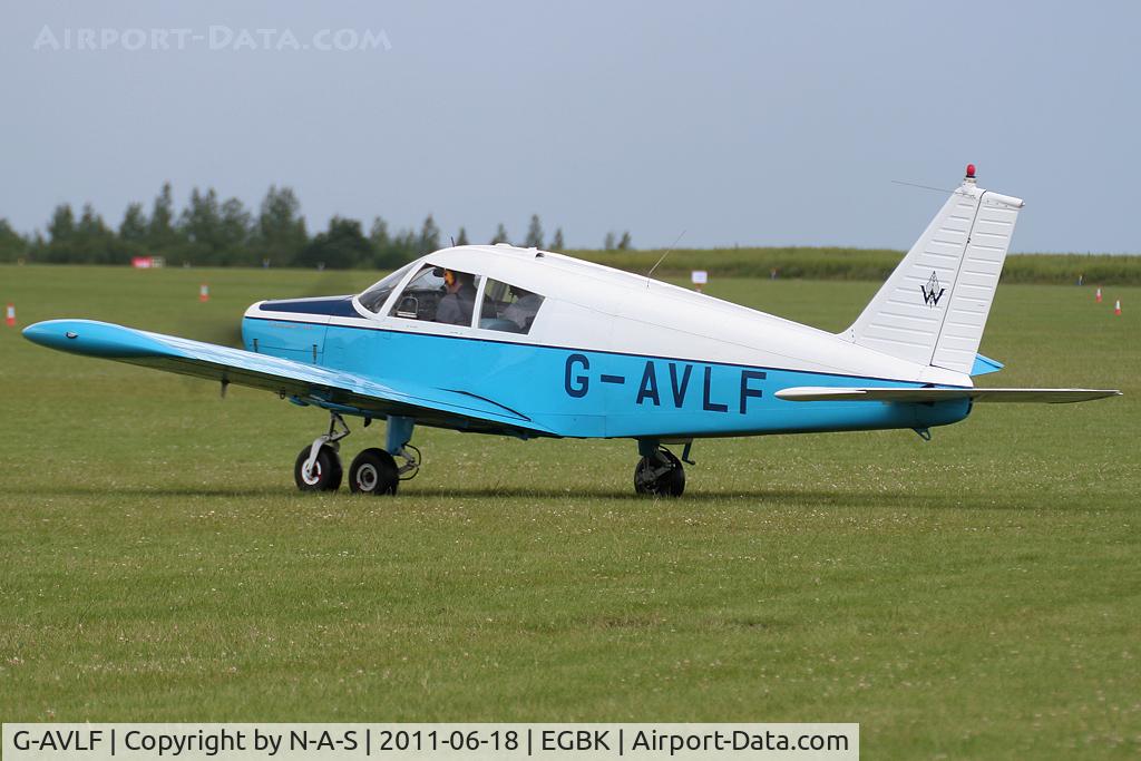 G-AVLF, 1967 Piper PA-28-140 Cherokee C/N 28-23268, Visitor for Aeroexpo