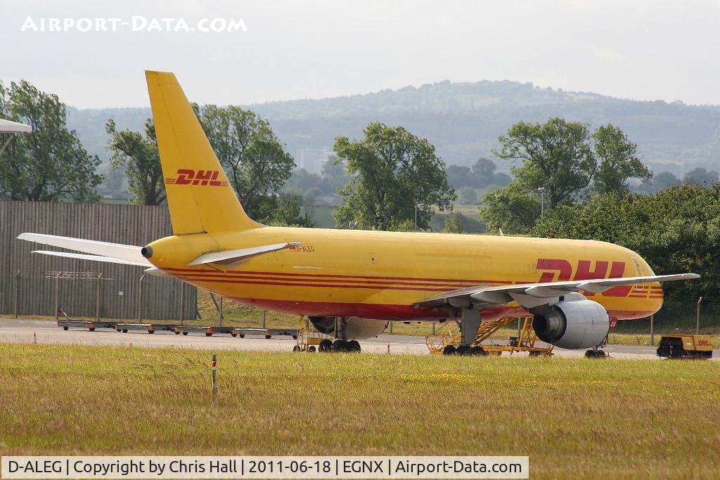 D-ALEG, 1985 Boeing 757-236 C/N 23398, DHL