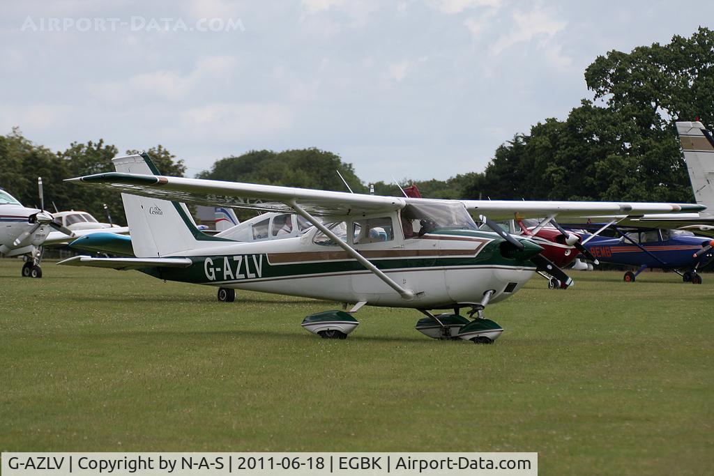 G-AZLV, 1969 Cessna 172K Skyhawk C/N 17257908, Visiting Aeroexpo 2011