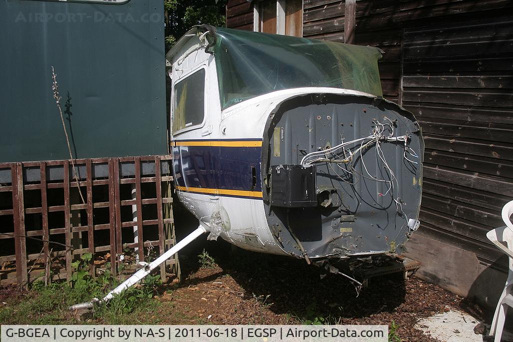 G-BGEA, 1977 Reims F150M C/N 1396, Well the remains of 'EA