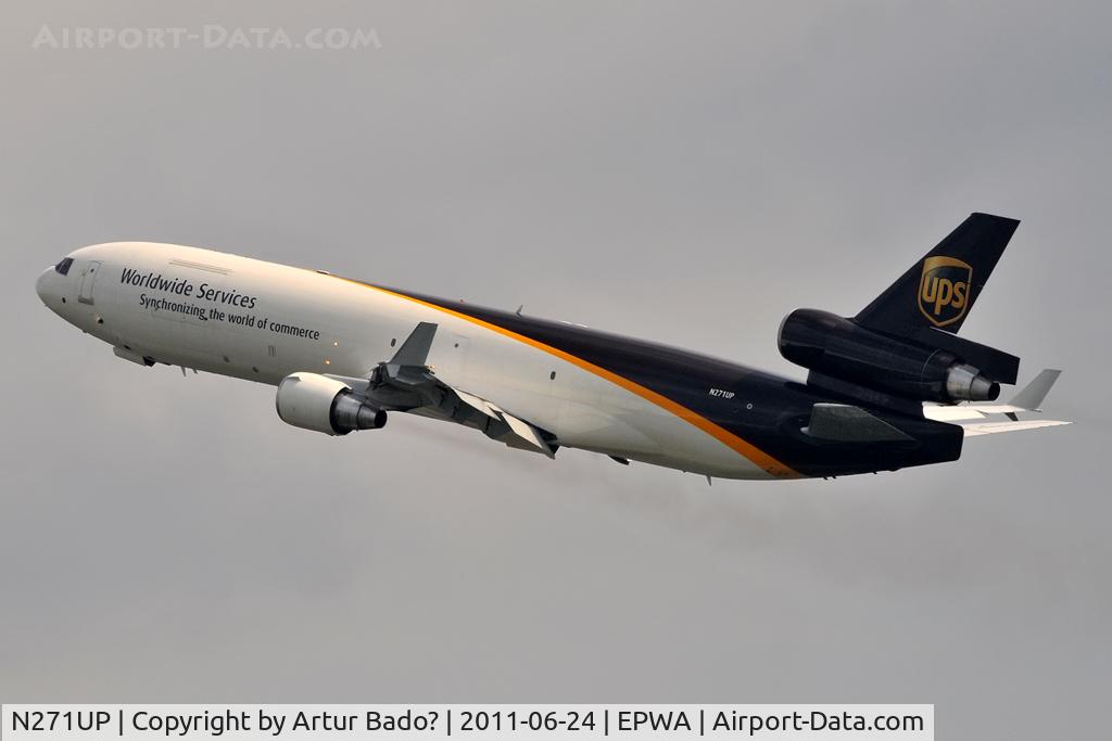 N271UP, 1993 McDonnell Douglas MD-11F C/N 48572, UPS