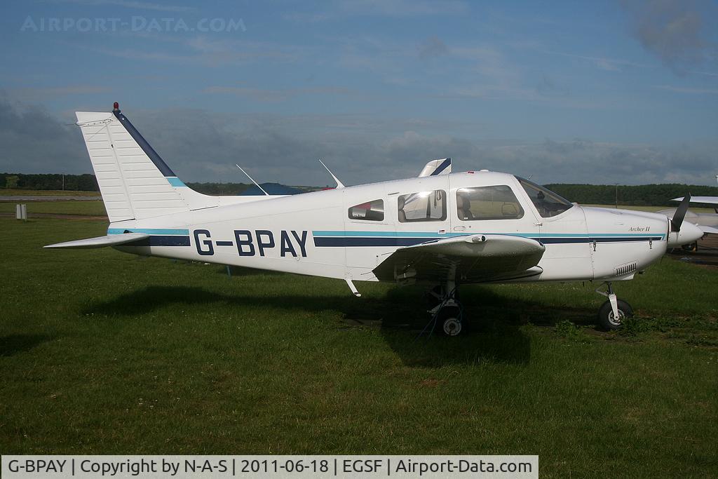 G-BPAY, 1980 Piper PA-28-181 Cherokee Archer II C/N 28-8090191, Based
