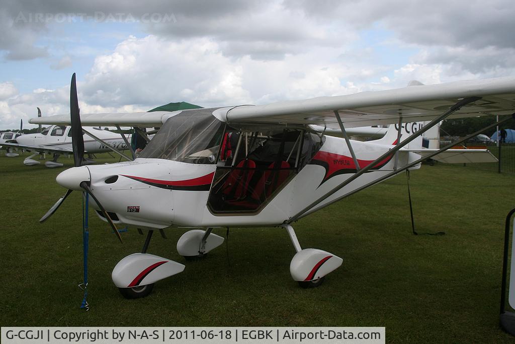 G-CGJI, 2009 Best Off Skyranger 912S C/N BMA/HB/582, Aero Expo Static 2011