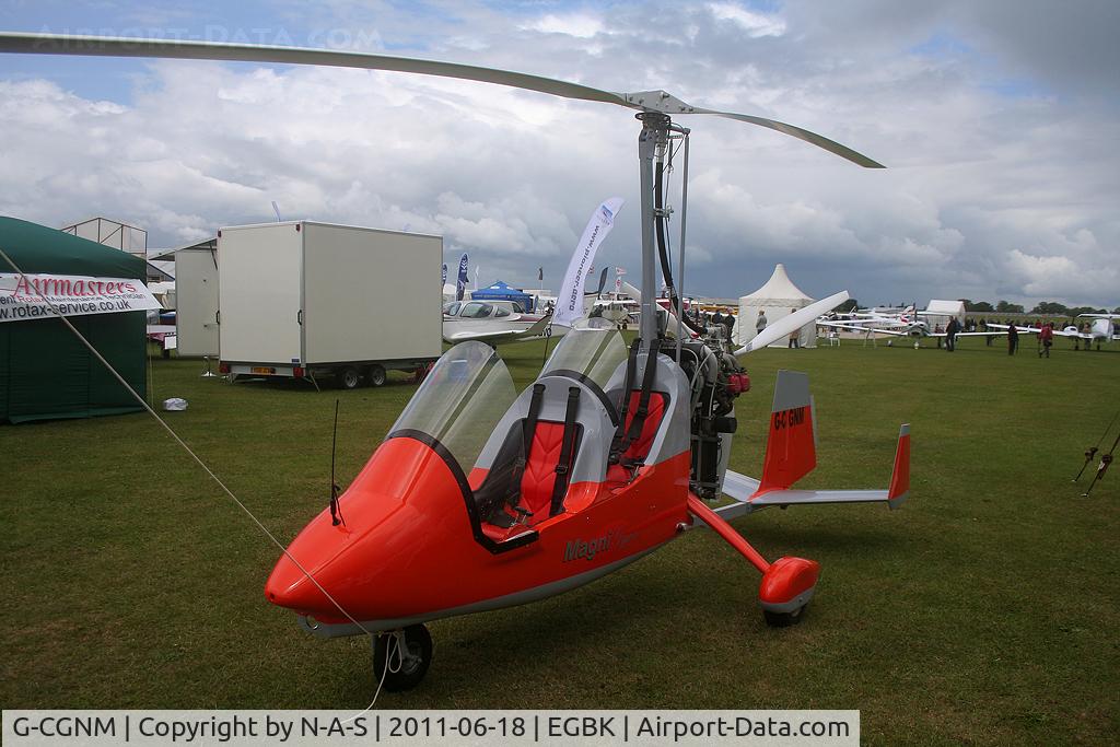 G-CGNM, 2010 Magni Gyro M-16C Tandem Trainer C/N 16-10-5824, Aero Expo Static 2011