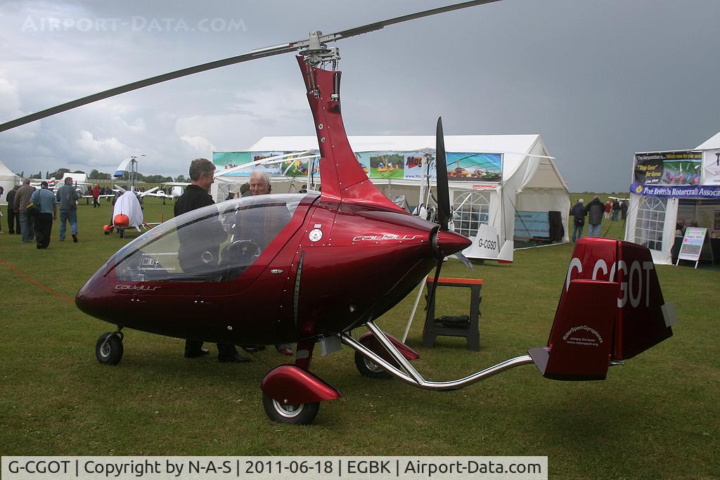 G-CGOT, 2010 Rotorsport UK Calidus C/N RSUK/CALS/008, Aero Expo Static 2011