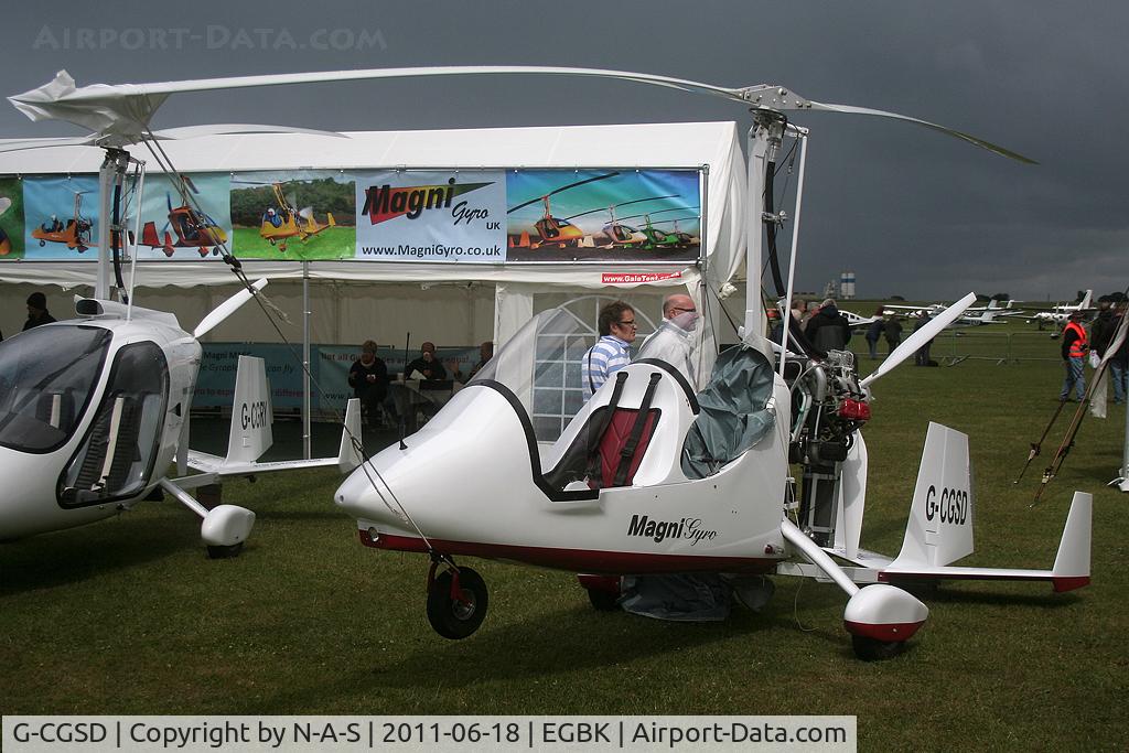 G-CGSD, 2010 Magni Gyro M-16C Tandem Trainer C/N 16-10-6084, Aero Expo Static 2011
