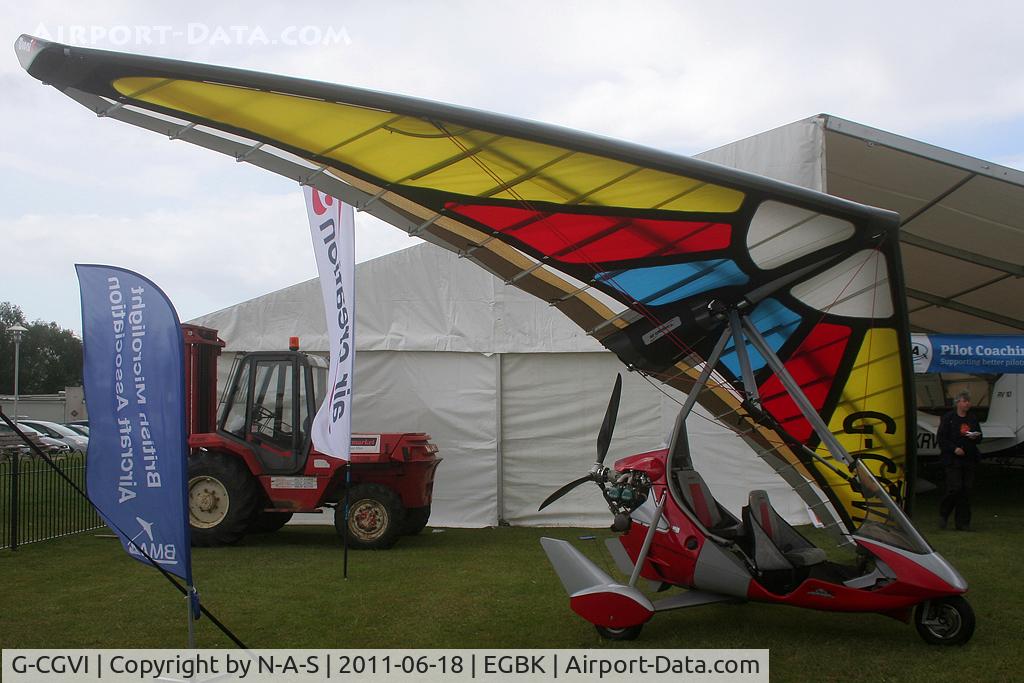 G-CGVI, 2011 Air Creation Tanarg / BioniX 15 912S-1 C/N BMAA/HB/607, Aero Expo Static 2011
