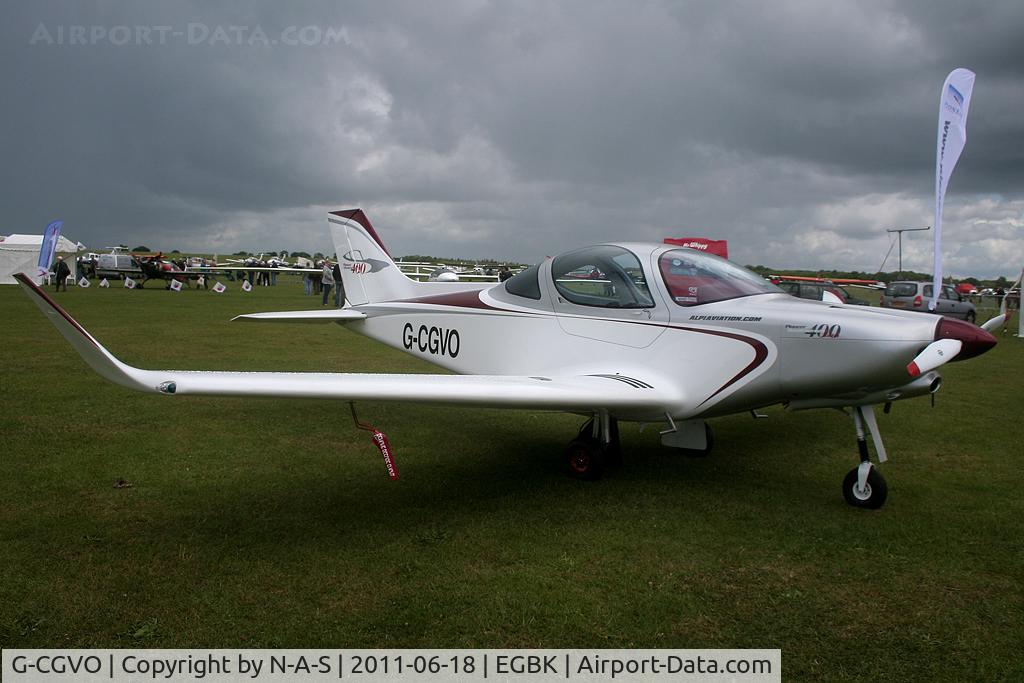 G-CGVO, 2011 Alpi Aviation Pioneer 400 C/N LAA 364-15006, Aero Expo Static 2011